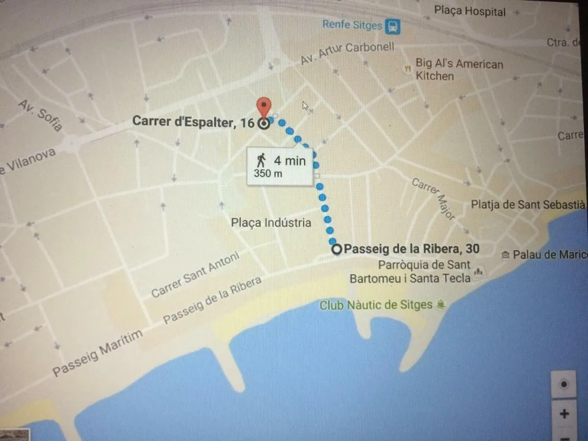 Sitges Center & Beach Espalter Apartmán